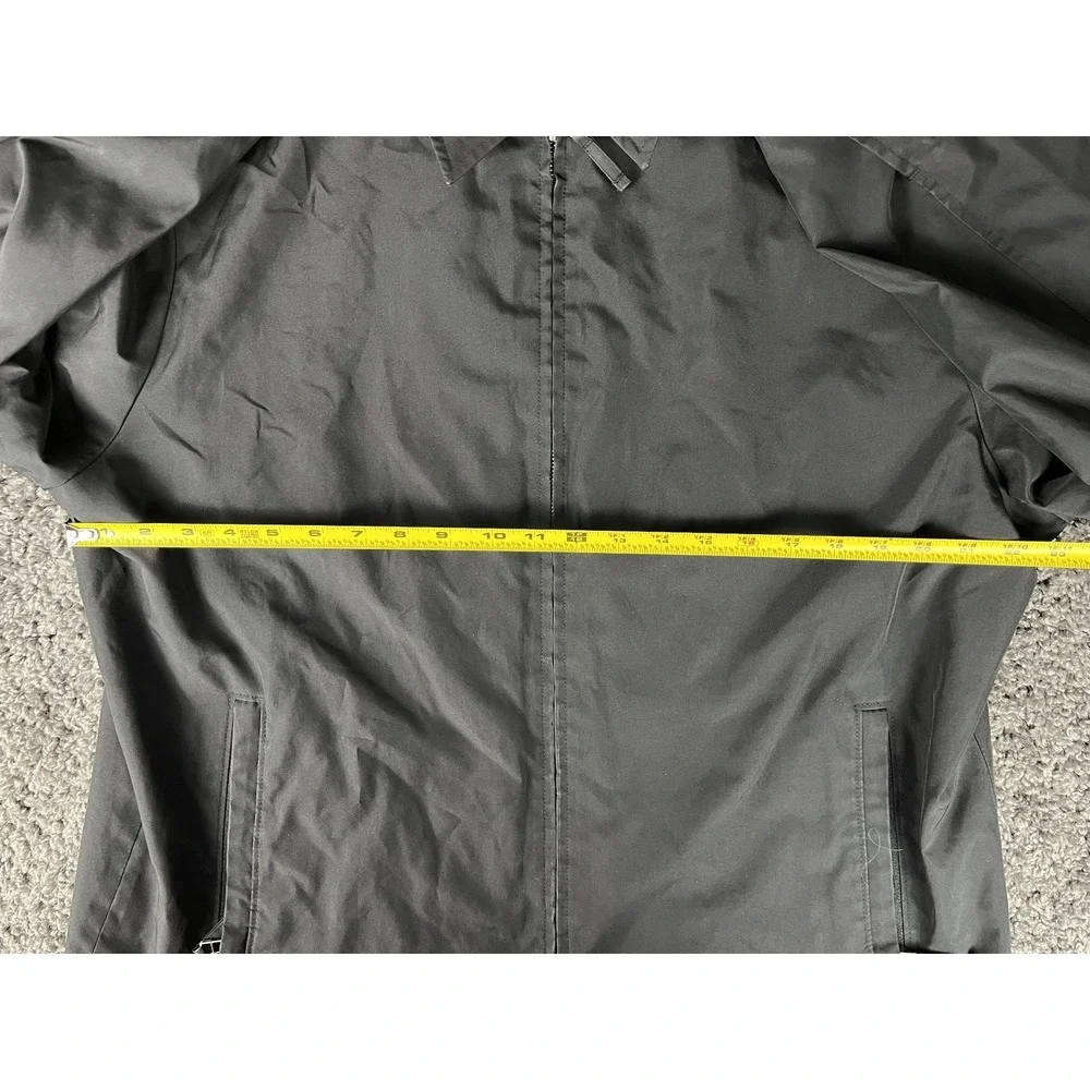 Banana Republic Mens Full Zip Black Tech Softshell Jacket XL